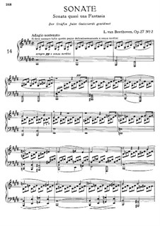 All Movements: para um único musico (Editado por H. Bulow) by Ludwig van Beethoven