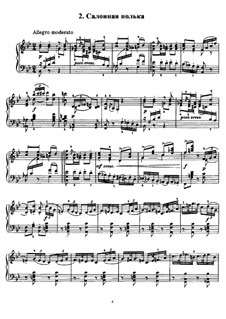 Three Pieces, TH 131 Op.9: No.2 Polka de salon by Pyotr Tchaikovsky