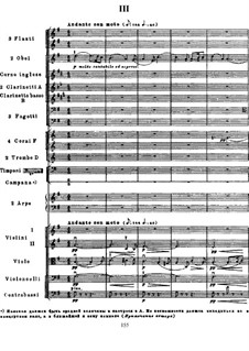 Manfred Symphony, TH 28 Op.58: movimento III by Pyotr Tchaikovsky