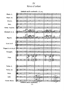 Suite No.2 in C Major, TH 32 Op.53: No.4 Rêves d'enfant by Pyotr Tchaikovsky