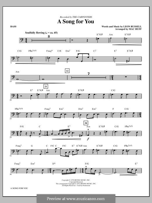 A Song for You: parte baixo by Leon Russell