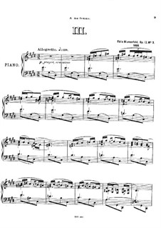 Four Preludes for Piano, Op.12: Prelude No.3 in C Sharp Minor by Felix Blumenfeld