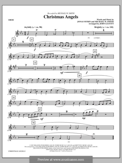 Christmas Angels: parte Oboe by Jonas Myrin, Michael W. Smith