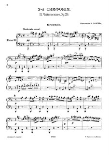 Complete set: para dois pianos para oito mãos - piano parte II by Pyotr Tchaikovsky