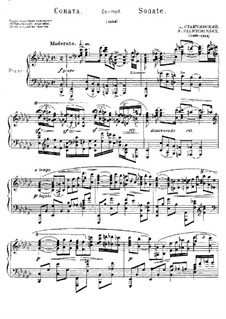 Sonata in E Flat Minor: Sonata in E Flat Minor by Alexei Stanchinsky
