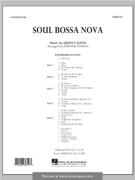 Concert Band: Flex-Band version: partitura completa by Quincy Jones