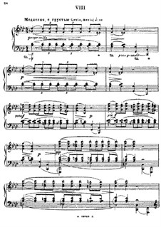 Lyrical Suite, Op.32: Movement VIII by Felix Blumenfeld