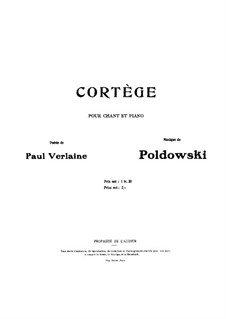 Cortège: Cortège by Poldowski