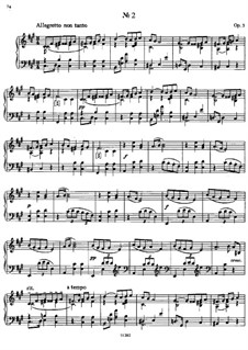 Ten Mazurkas, Op.3: Mazurka No.2 by Alexander Scriabin