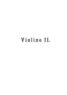 String Quartet in F Major, Op.12: violino parte II by Nikolai Rimsky-Korsakov