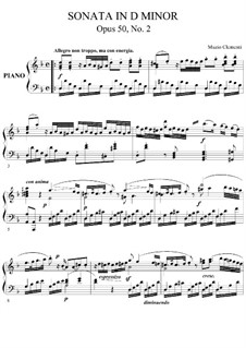 Three Sonatas, Op.50: Sonata No.2 by Muzio Clementi