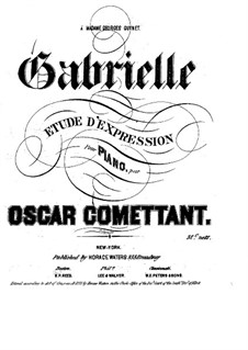 Gabrielle. Étude d'expression: Gabrielle. Étude d'expression by Jean-Pierre Oscar Comettant