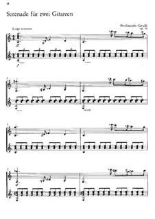 Serenades for Two Guitars, Op.96: set completo by Ferdinando Carulli