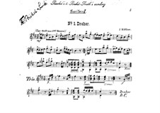 Duet 'Dreher' for Two Guitars: Duet 'Dreher' for Two Guitars by Joseph Küffner