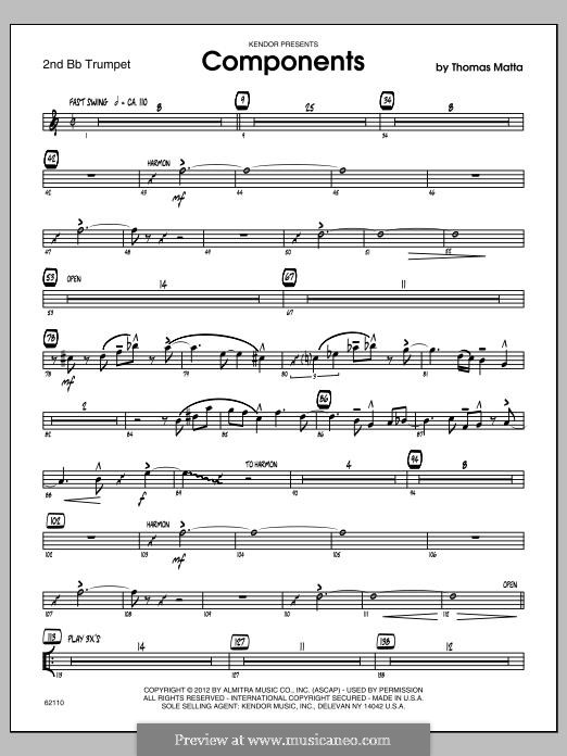Components: Trumpet 2 part by Thomas Matta