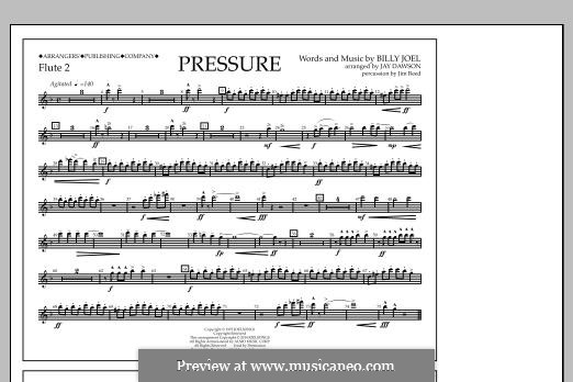 Pressure: Flute 2 part by Billy Joel