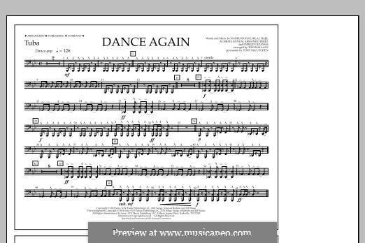Dance Again (feat. Pitbull): Tuba, partes by Achraf Janussi