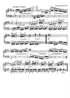 50 Exercises Progressifs dans tous les tons majeurs et mineurs, Op.840: Etude No.27 by Carl Czerny