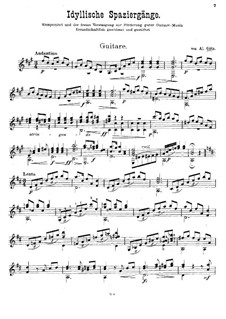 Idyllische Spaziergänge: Für einen Interpreten by Alois Götz