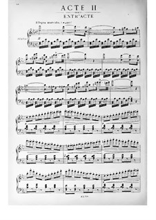 Si j'étais roi (If I Were King): ato II, gravação piano-voz by Adolphe Adam