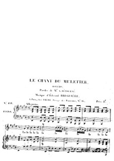 Le Chant du Muletier: Le Chant du Muletier by Édouard Bruguière