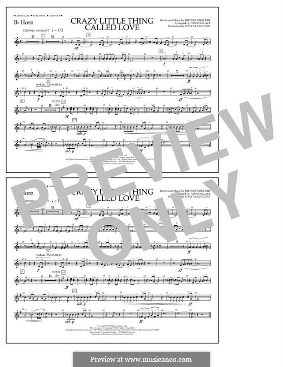 Marching Band version: Bb Horn part by Freddie Mercury