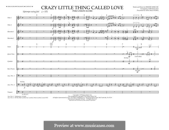 Marching Band version: Percussion Score by Freddie Mercury