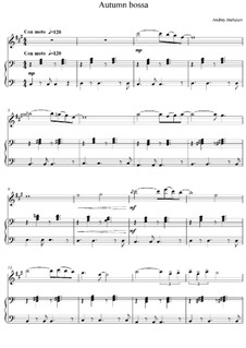 Autumn bossa, Op.2: Autumn bossa by Andrey Buriakov