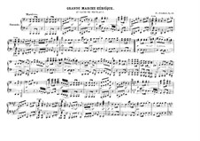 Grand Heroic March for the Coronation of Nicholas I of Russia, D.885: para piano de quadro mãos by Franz Schubert