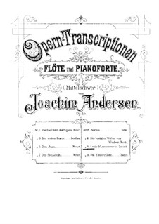 Opera Transcriptions, Op.45: No.6 On Themes from 'Lucia di Lammermoor' by Donizetti by Joachim Andersen