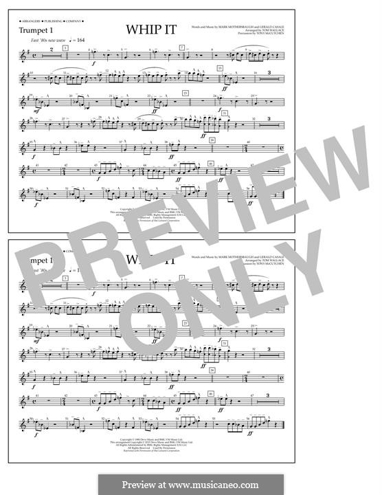 Whip It (Devo): Trumpet 1 part by Gerald Casale, Mark Mothersbaugh