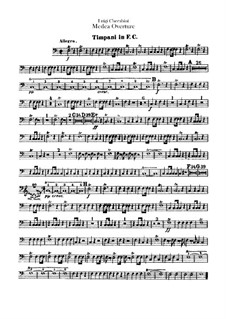 Medea: Overture – timpani part by Luigi Cherubini