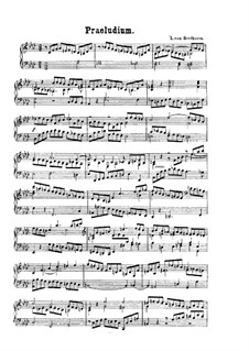 Prelude, WoO 55: Para Piano by Ludwig van Beethoven