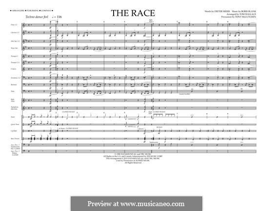 The Race: partitura completa by Boris Blank, Dieter Meier