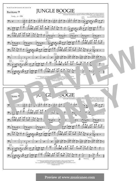 Jungle Boogie (from Pulp Fiction): Baritone B.C. part by Claydes Smith, Dennis Thomas, Donald Boyce, George Brown, Richard Westfield, Robert Bell, Robert Mickens, Ronald Bell