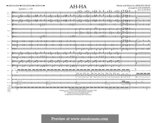 Ah-Ha (Pentatonix): partitura completa by Imogen Heap