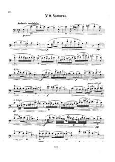 No.2 in E Flat Major: para violoncelo e piano - parte violoncelo by Frédéric Chopin