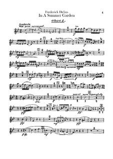In a Summer Garden: Oboes e coral ingleses by Frederick Delius
