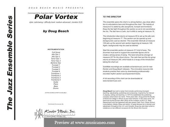Polar Vortex: partitura completa by Doug Beach