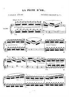 La pluie d'or, Op.25: La pluie d'or by Frédéric Brisson