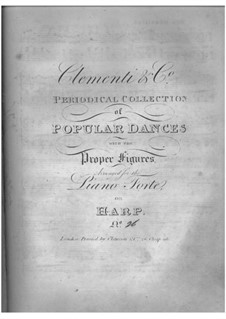 Collection of Popular Dances: Volume II by Muzio Clementi