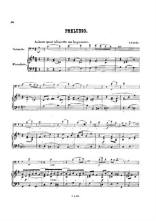 Sonata No.8: Movement I. Arrangement for cello and piano by Arcangelo Corelli
