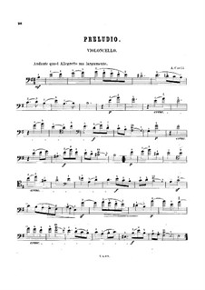 Sonata No.8: Movement I. Arrangement for cello and piano – solo part by Arcangelo Corelli
