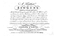 A Treatise on Singing: A Treatise on Singing by Joseph Corfe