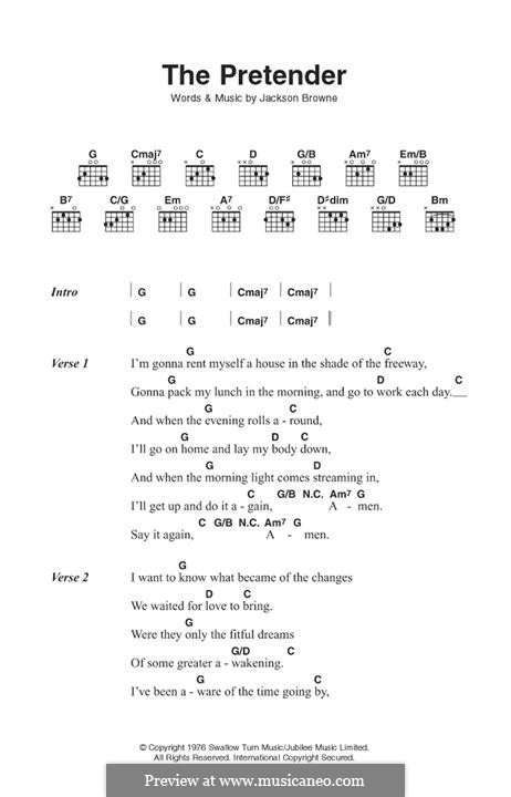 The Pretender: Para Guitarra by Jackson Browne