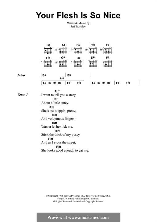 Your Flesh Is So Nice: Para Guitarra by Jeff Buckley