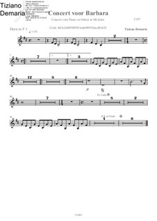 Concert voor Barbara: trompa parte I by Tormy Van Cool