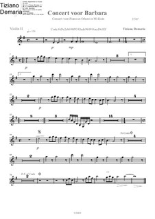 Concert voor Barbara: violino parte II by Tormy Van Cool