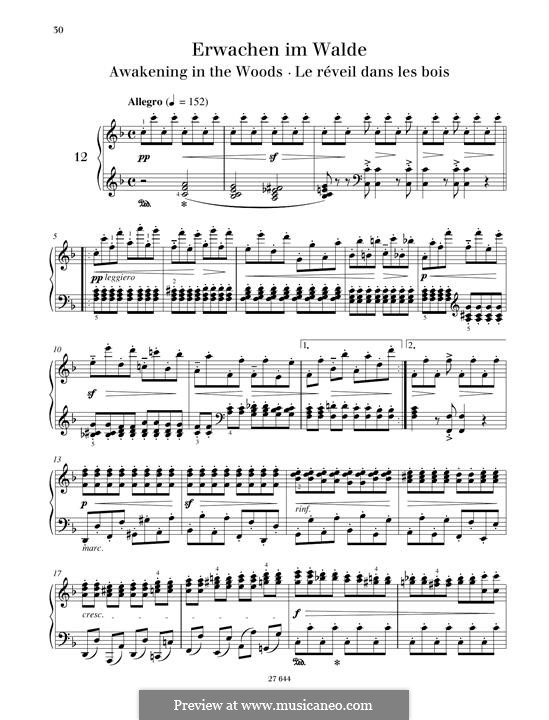 Etude No.12: Para Piano by Johann Friedrich Burgmüller