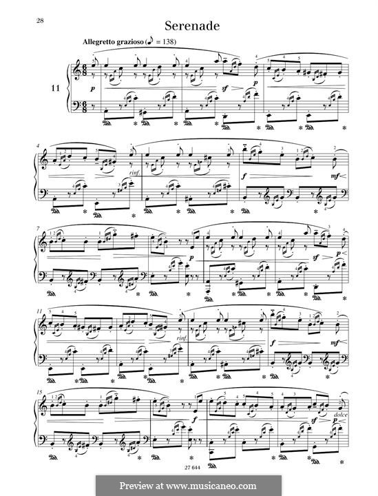 Etude No.11: Para Piano by Johann Friedrich Burgmüller